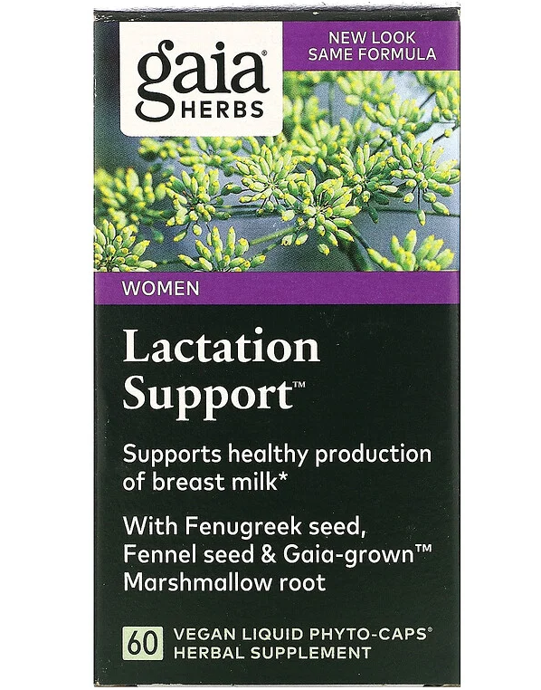Gaia Herbs Lactation Support 60 Capsules